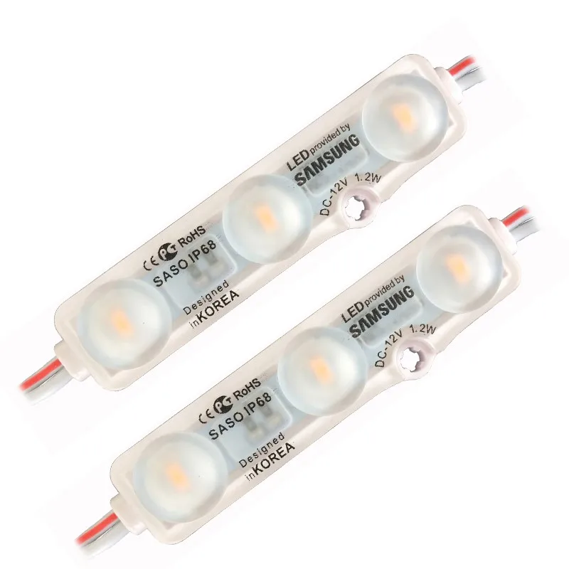 Высокомощные светодиодные модули SMD 5730 объектив ультразвуковой светодиодный модуль высокой яркости для рекламных вывесок световой короб
