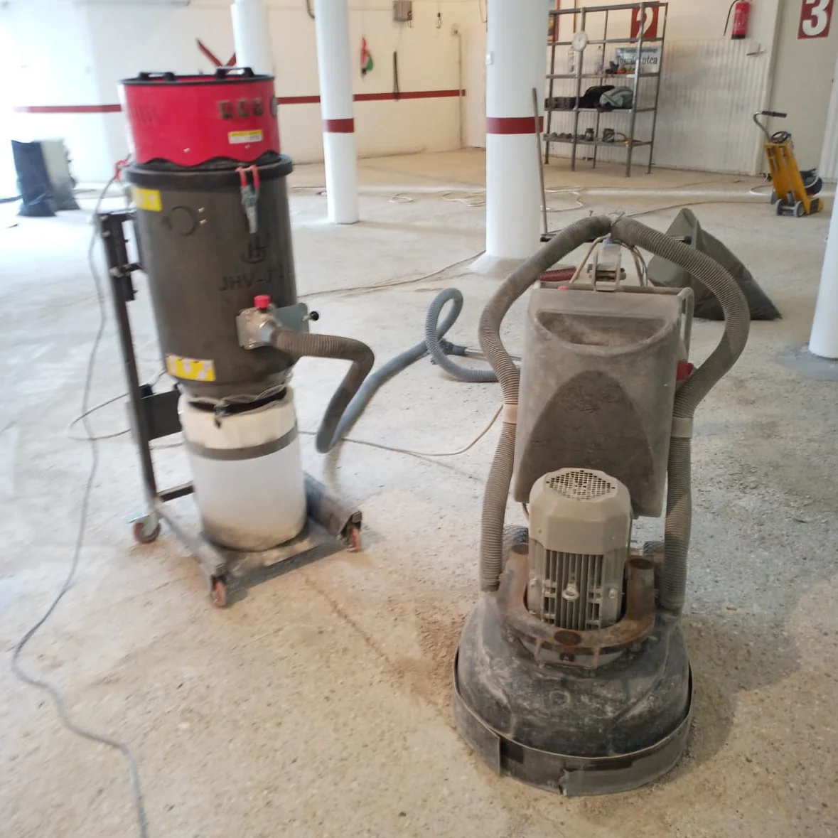 Honda  Engine Flooring Machine Industrial Vacuum Cleaner