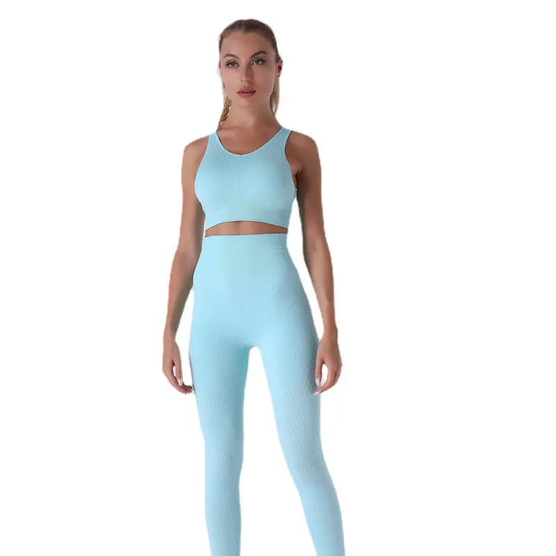 Hot Sale Wholesale Fitness Training Suit Women High Compression Gym Set Yoga Suit