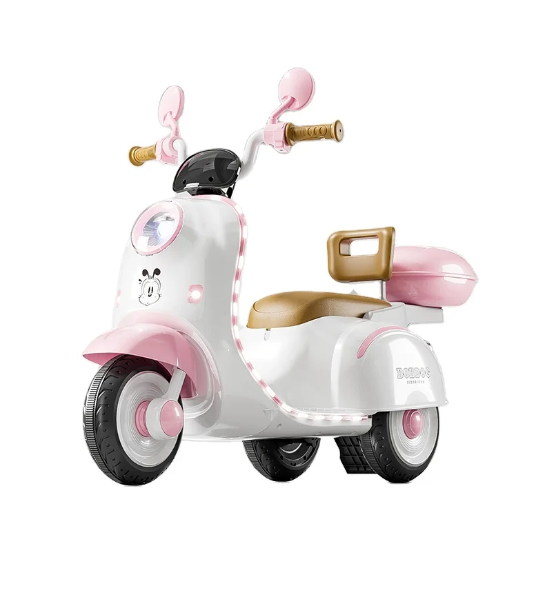 2024 new design electric vespa motorcycle power motor bike for 2-6 years old children ride-on cars
