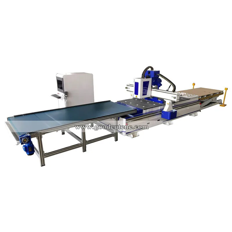 1325 4*8ft ATC cnc milling machines woodworking machinery for wood engrave with auto feeding device
