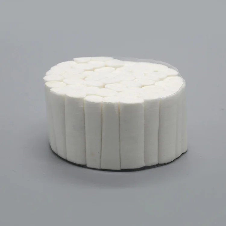 Dental surgical cotton rolls disposable cotton roll