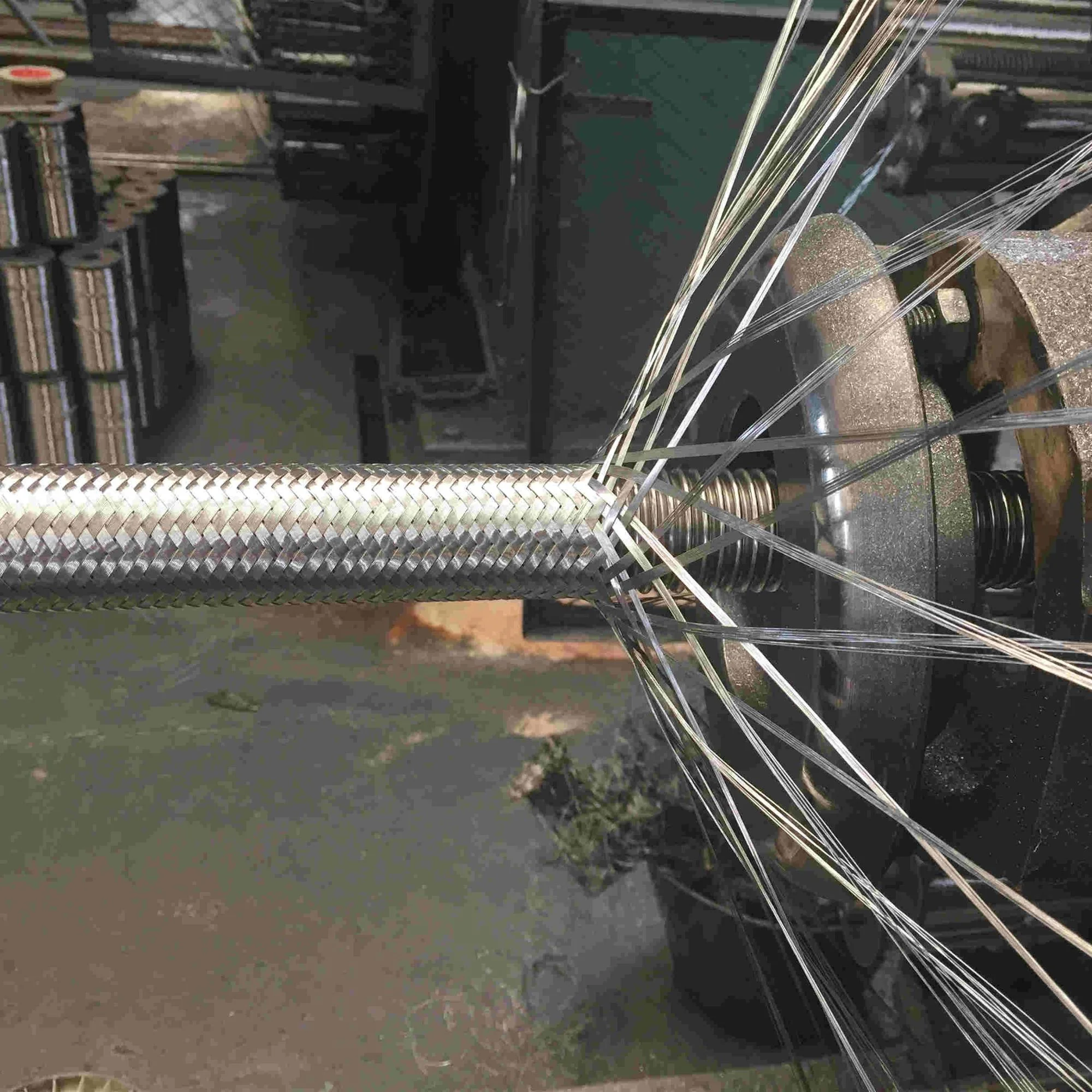 High Efficiency Double Deck Steel Wire Braiding Machine