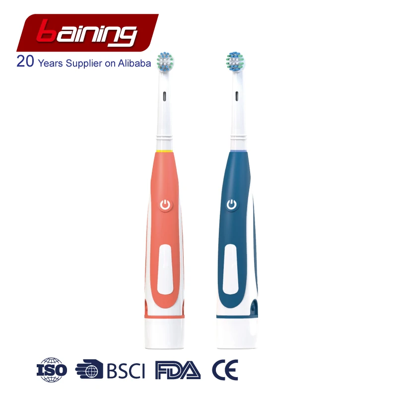 Custom Logo Rotating Bristles Replacement Brush Head electric Toothbrush For Adult With B Oral Brand