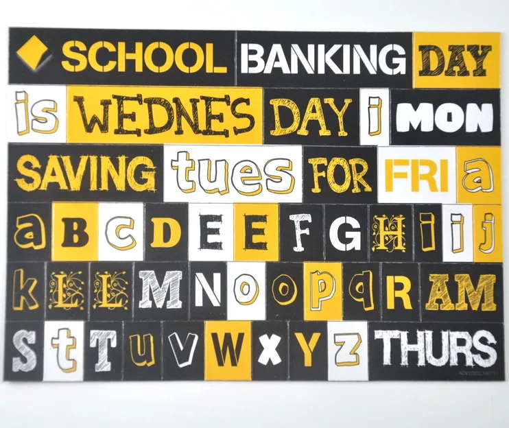 Custom made Magnetic alphabet puzzle for kids , fridge magnet words puzzle, English letters puzzle fridge magnet sheet