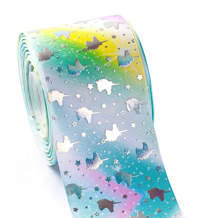 
Colorful packing box with ribbon ribbon hair bow personalised ribbon printed for Wrapped Gift 