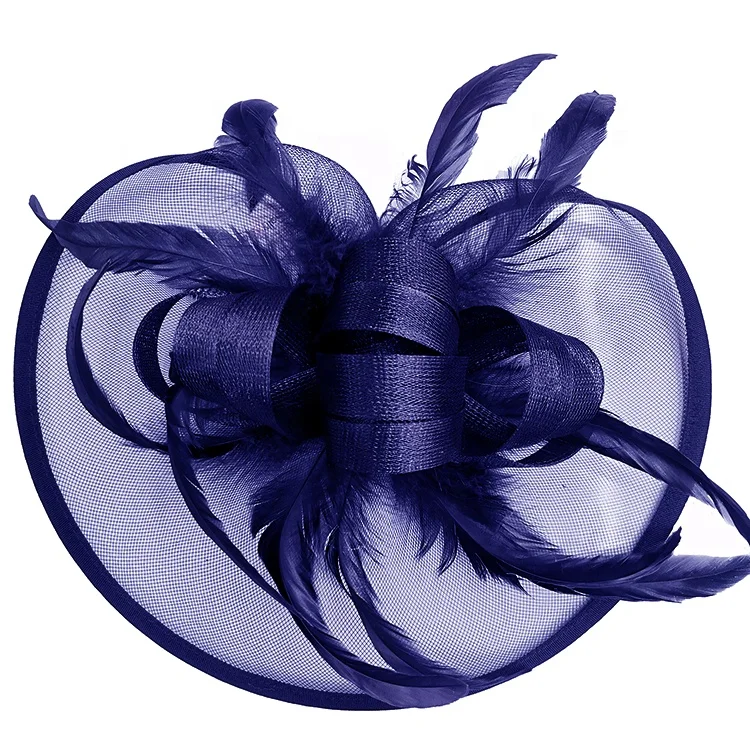 Bohemian Wedding Headpiece Monarch Derby Headband Festival Crown Halloween Costume Accessory Feather Fascinator Hat