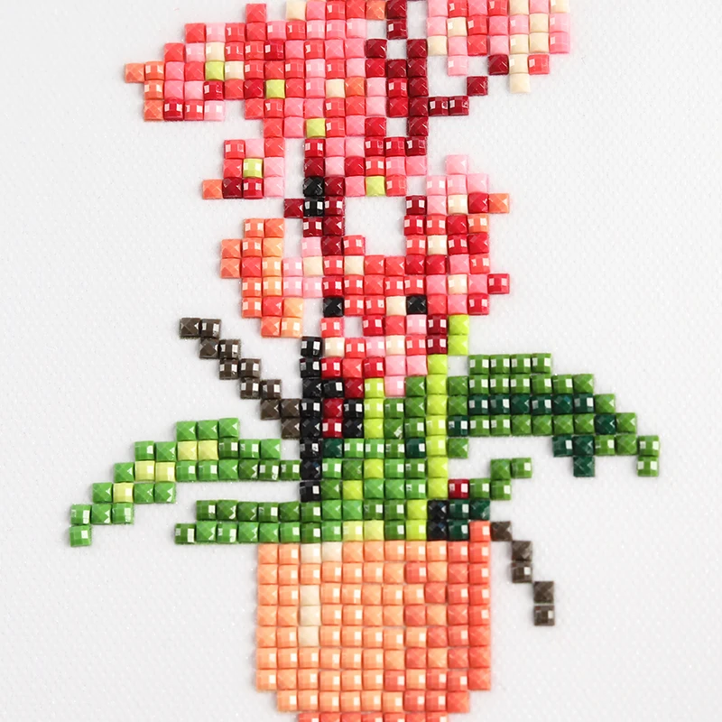 Factory DIY 5d Mini Diamond Painting Custom Flowers Potted Plants Small Diamond Painting for Kids Adults Diamond Paintings Kits