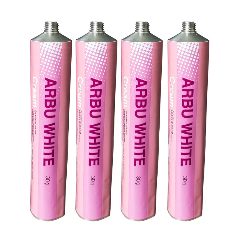 
Skincare Creams Cleanser Lotion Ointment Aluminium Collapsible Tubes Ladies Tubes Cosmetic Packaging Colorful 