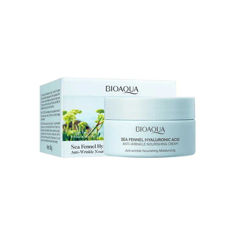 BIOAQUA Plant Extract Hyaluronic acid Skin Care Brightening  Wrinkle Removal Moisturizing Fine Lines Reduce face Cream
