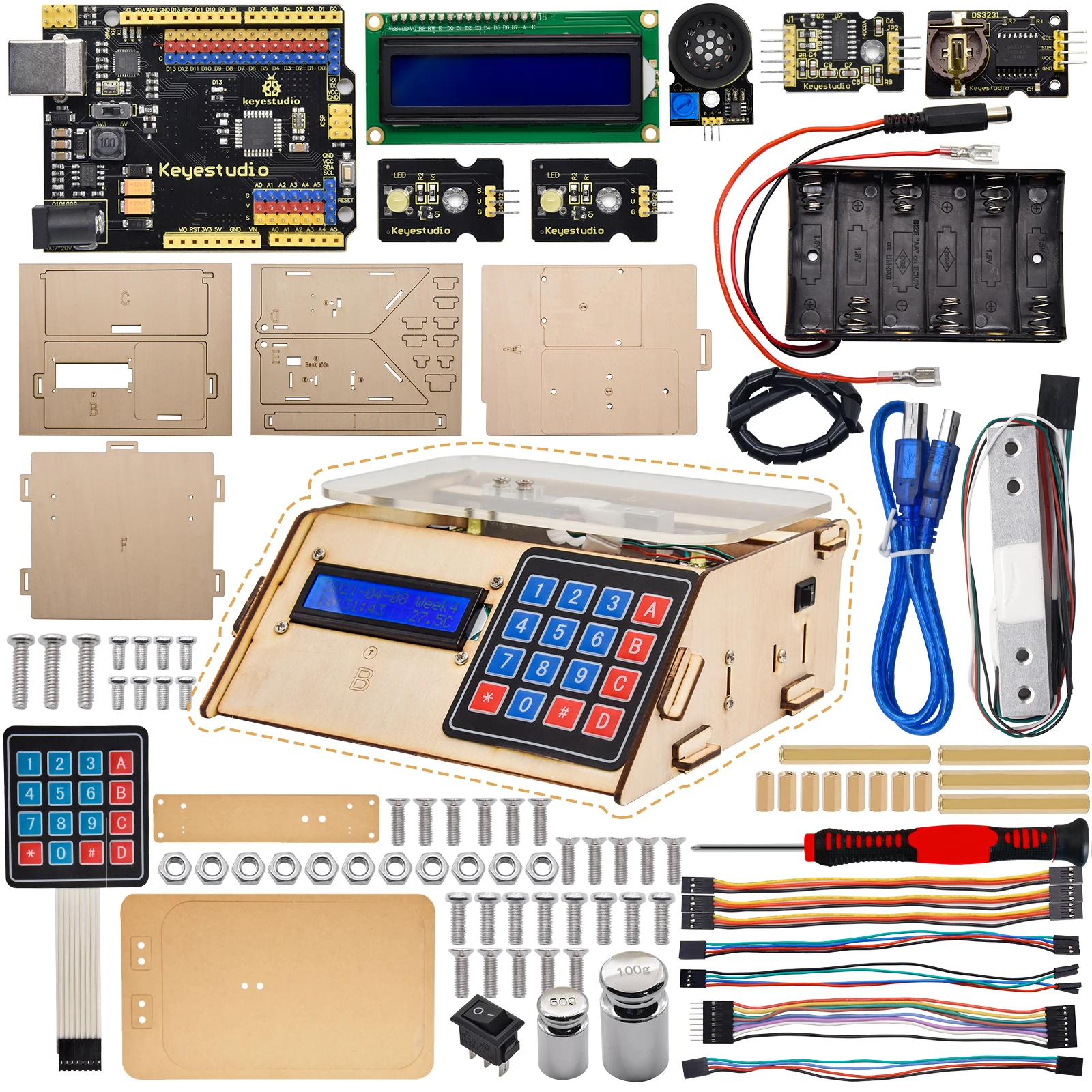 Factory Hot Sales Electronic Scale Kit for Arduino