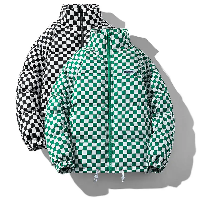 Custom Padded Coats Bubble Clothing Outdoor Windbreaker with Logo Puffer Manufacturer Warm Winter Men Jacke