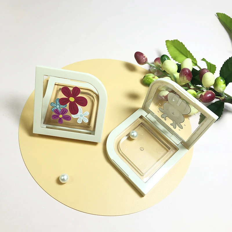 New baked blusher case empty powder component powder makeup compact