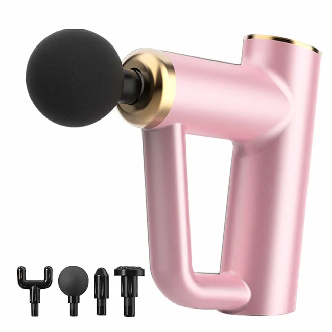 Wholesale New Mini portable Massage Gun  6 Speeds Professional Deep Tissue Muscle Massage Gun