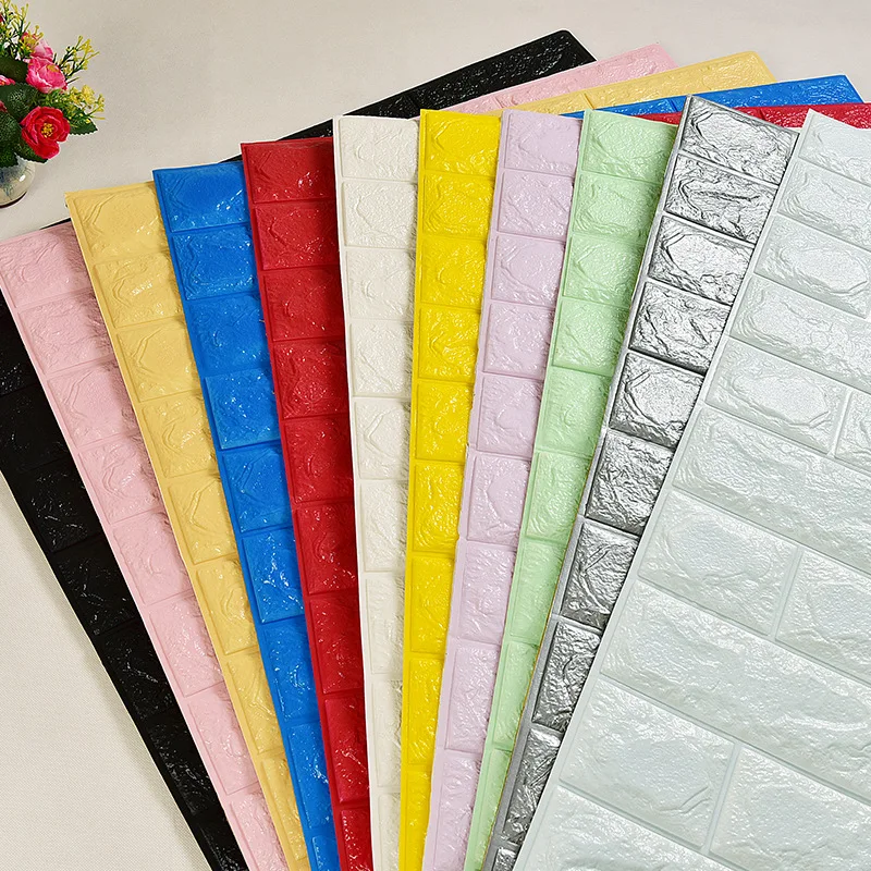 New product Factory self-adhesive waterproof wallpapers/wall coating for bedroom