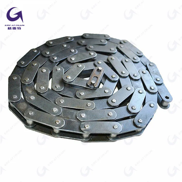 double pitch conveyor chains C2050/C2052  with big roller  for good sales