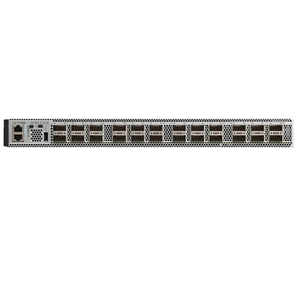 N9K-C93108TC-FX     Industrial  Ethernet Switch  N9300 with 48p 10G-T, 6p 100G QSFP28.