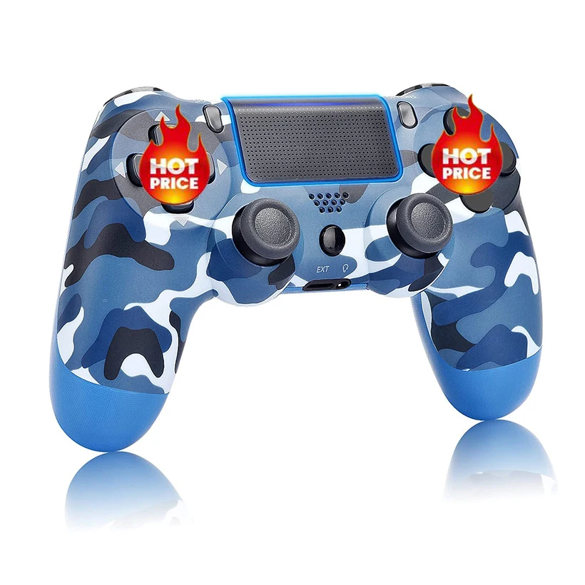 Беспроводной игровой контроллер совместим с PS4/ Slim/Pro с модернизированным джойстиком Red Camo