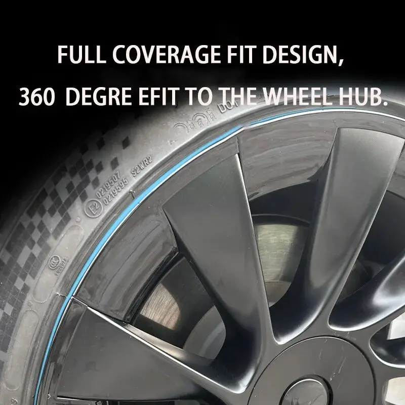 Factory Custom Lightweight Durable High Quality Wheel Rim Protection Caps Wheel Hub Protector Cover For Tesla Model Y 21 inch