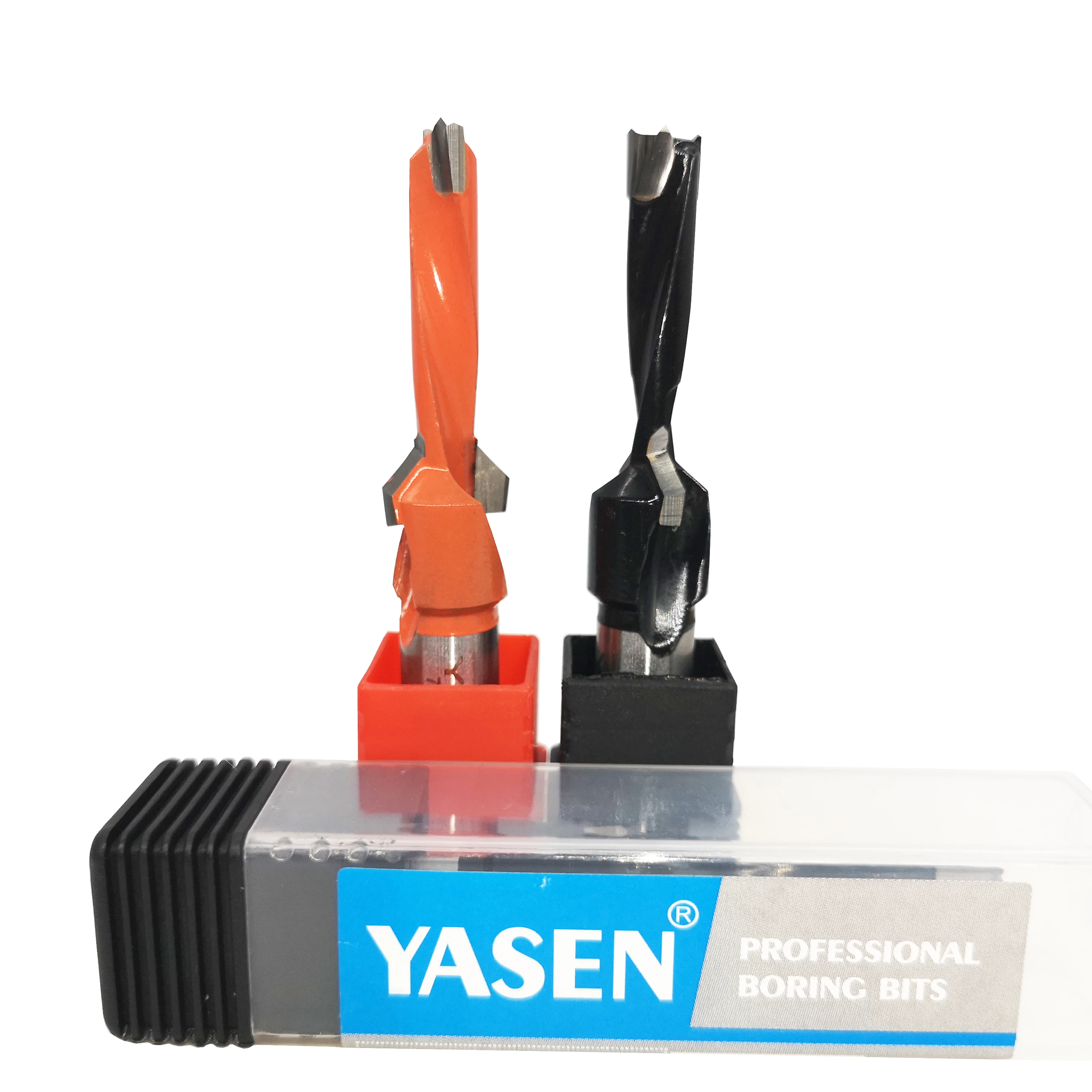 Yasen Solid Carbide 2 flutes insert Customized step drill bit set for woodworking