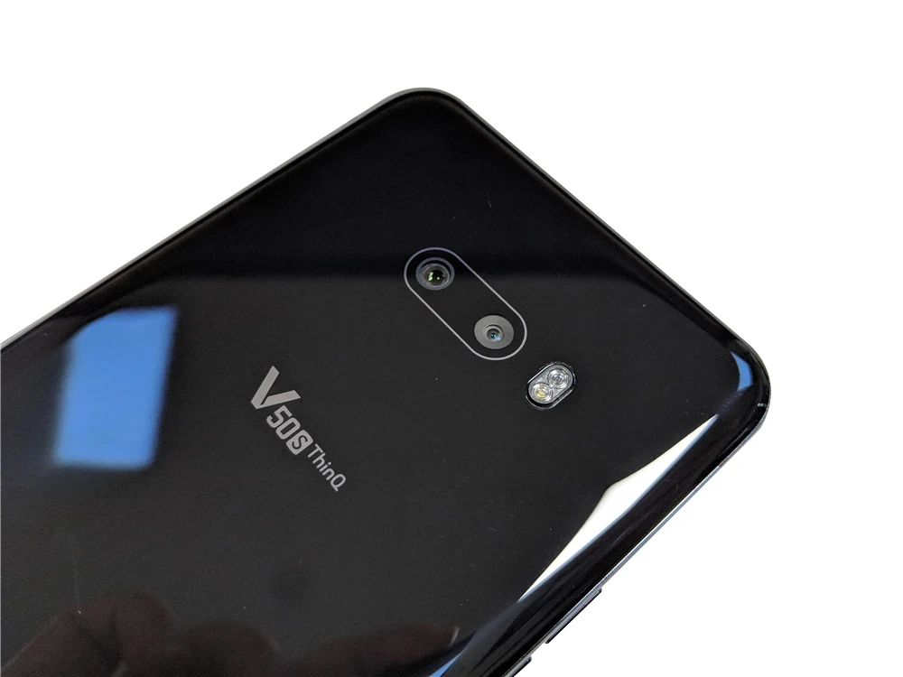 For LG V50 ThinQ V500N 6.4 pollici 6GB RAM 128GB ROM 16MP tripla fotocamera posteriore LTE singola SIM impronta digitale c