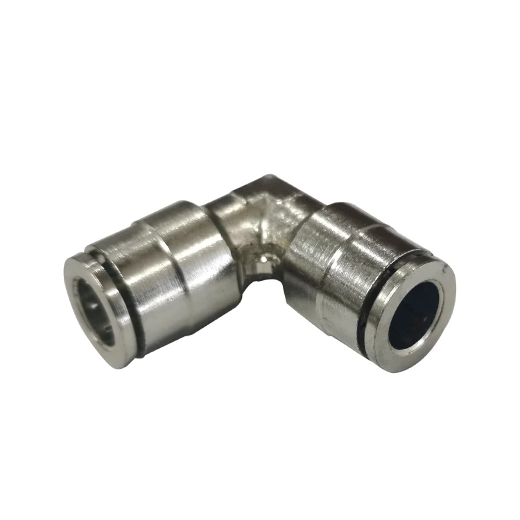 
Pneumatic Parts Pneumatic Tube Connector Fitting Steel Pneumatic Metal Fittings 