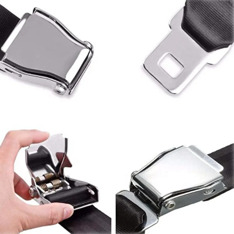 Hot sale  adjustable aircraft buckle car seat safety belt extension belt