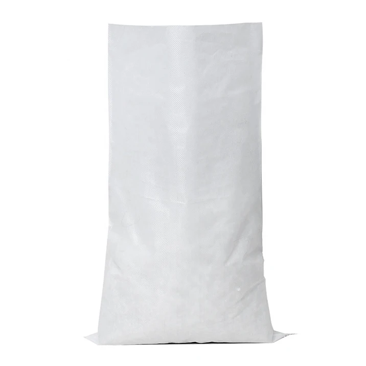 
5kg 10kg 25kg 50kg White Empty PP Woven Rice Wheat Flour Packaging Bag 