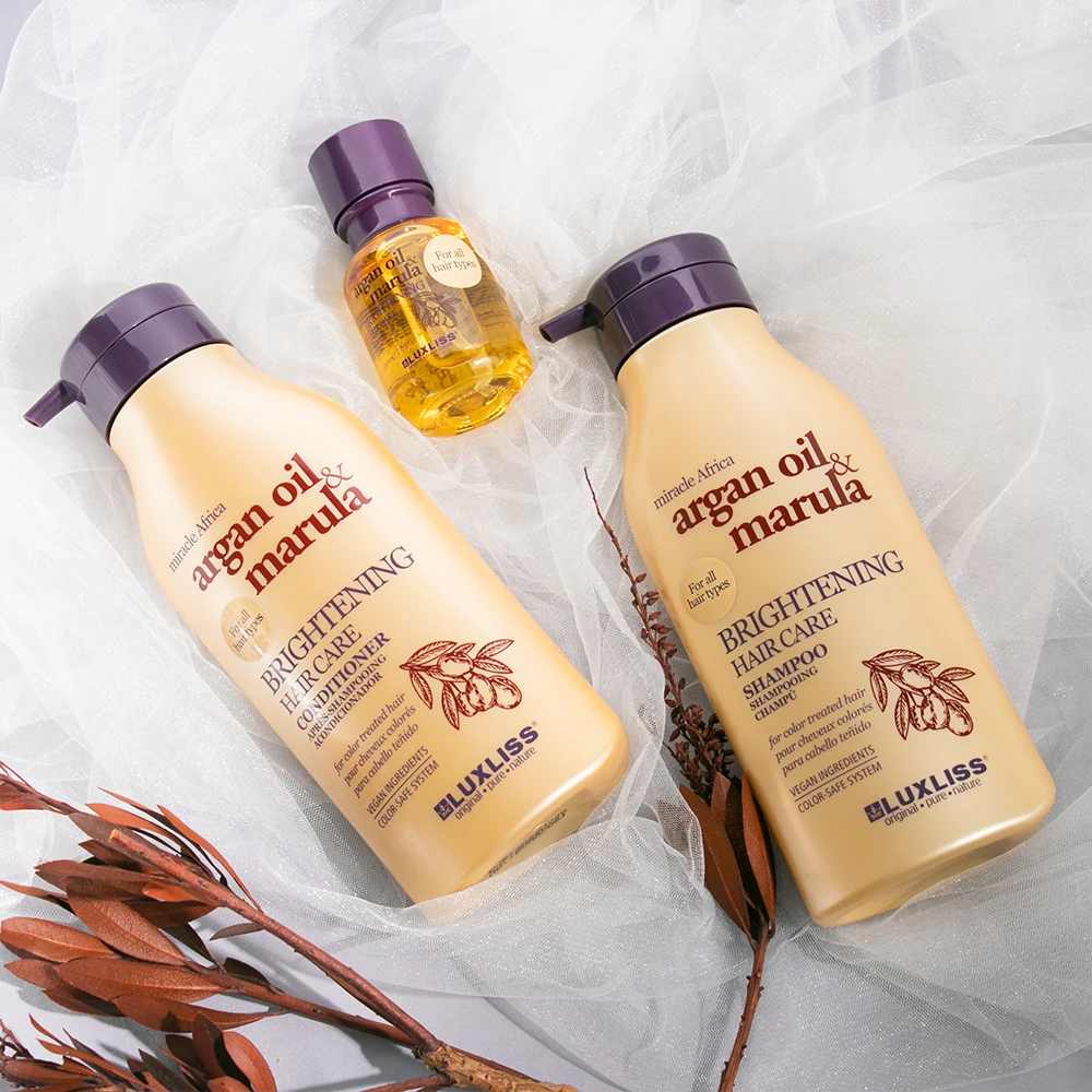OEM/ODM Hair care products vegan private label sulfate free hair care sets argan oil shampoo and conditioner