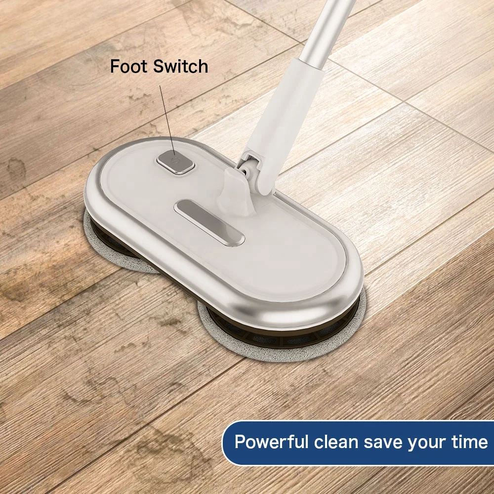 2023 New design adjustable cordless electric mop floor cleaner window cleaner mop