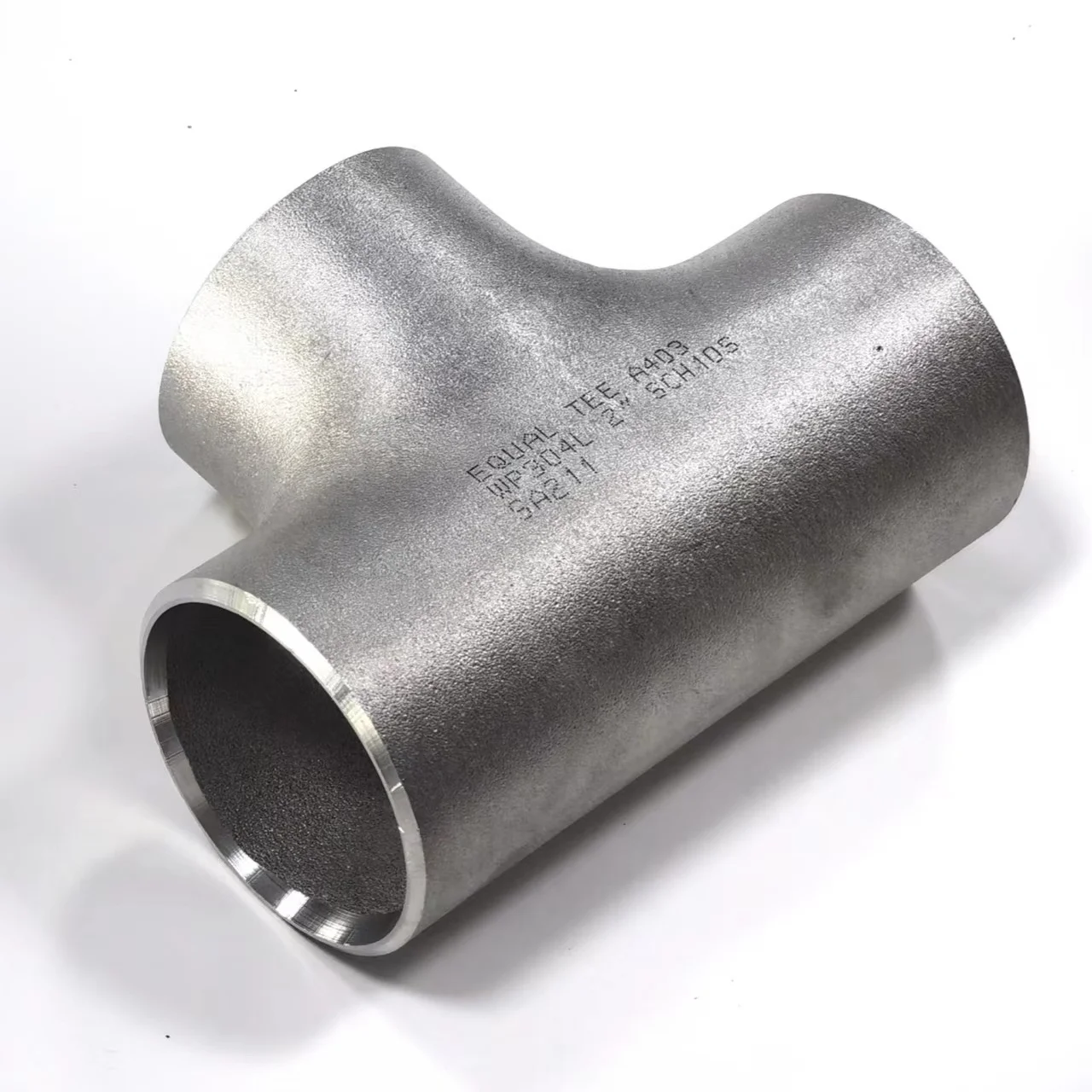 ASTM 2507 stainless Steel Duplex Steel Pipe Fittings Equal Tee