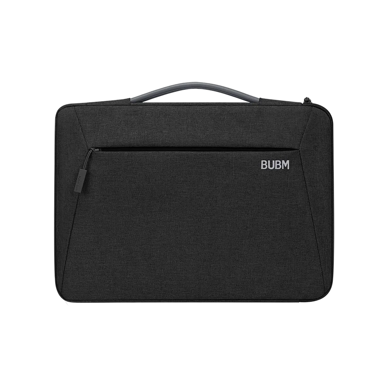 BUBM Shockproof Black Grey Notebook lap Top Pochette Tasche Laptop Handle Case Computer Pouch Sleeve 13 inch For hp