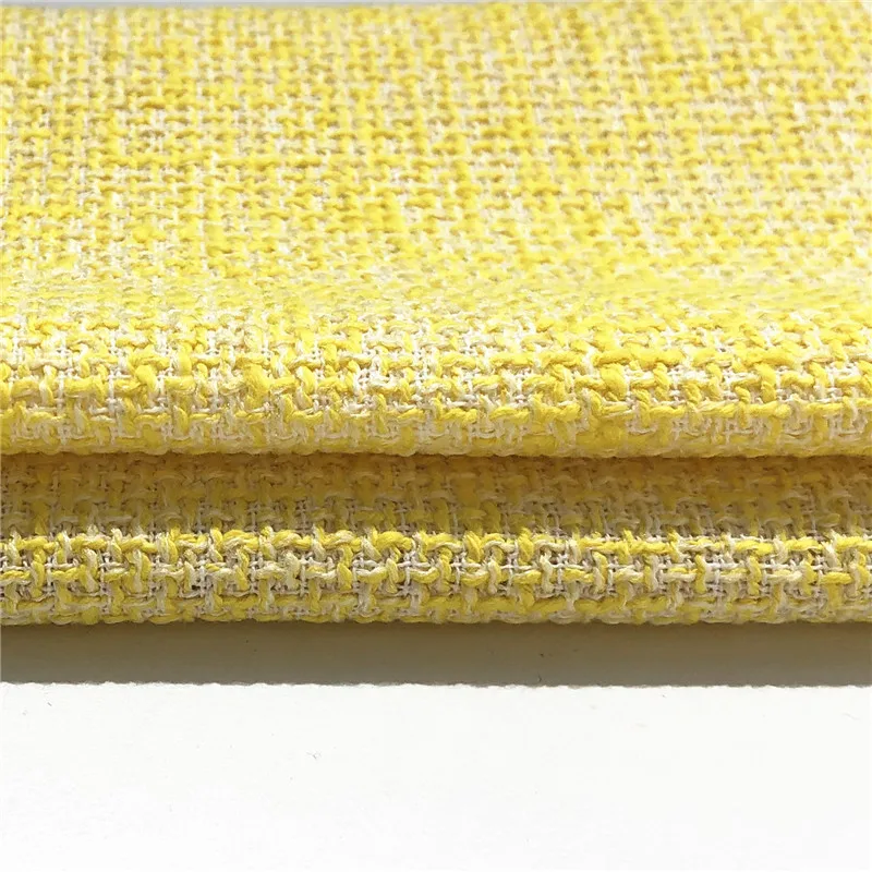 Оптовая продажа, твидовая ткань из смеси полиэстера и хлопка