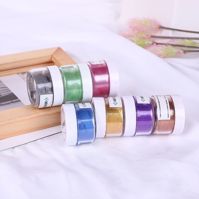 5g Food-Grade glitter dust for Baking fondant cake Decoration Pearl Powder Gold Silver