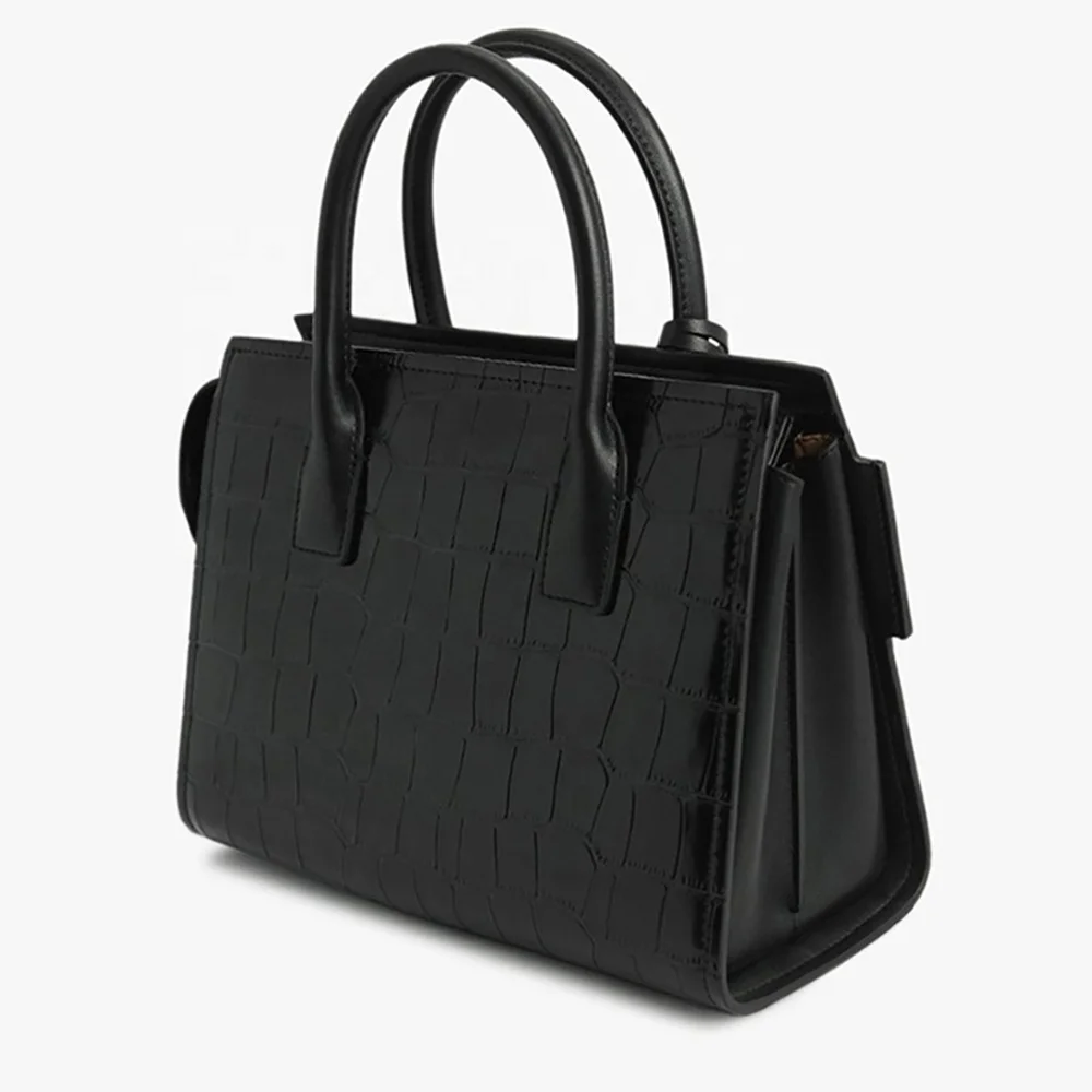 Customized Logo Pu Crocodile Leather Womens Tote Bags Classic Large Capacity Factory Wholesales Fashion Luxury Ladies Handbags