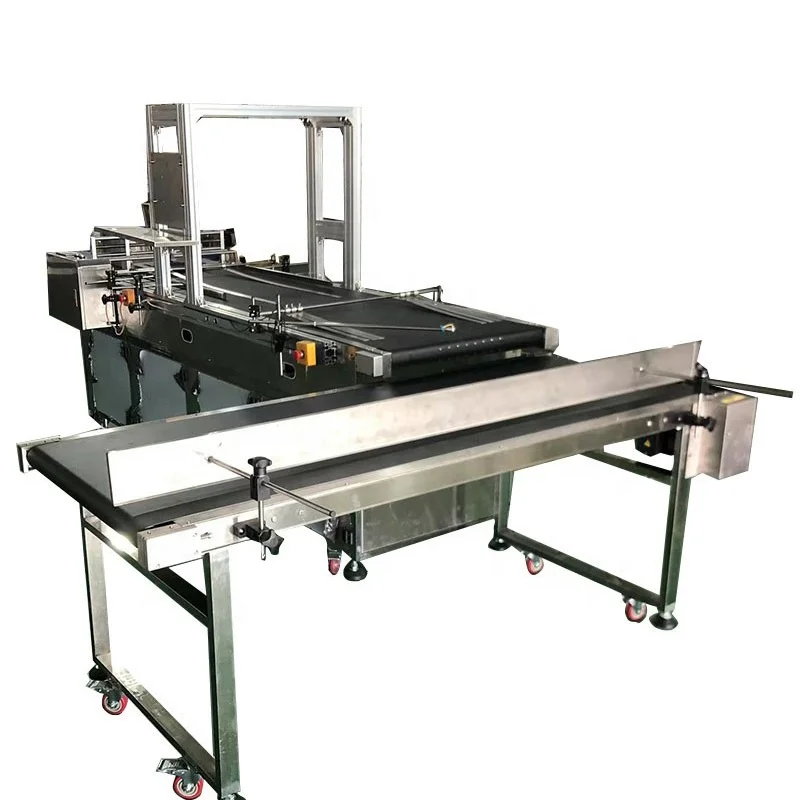 Factory directly selling friction feeder vacuum absorption paging machine for workshop with conveyor