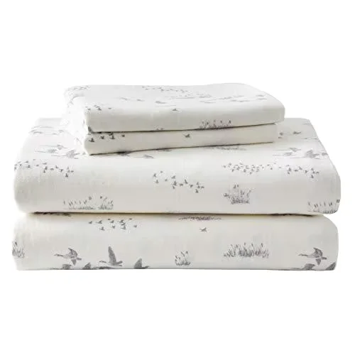 Flannel Fleece Blanket Single Ply Reversible Printed Design-K Soft Warm Throw Blanket Pillowcases Blanket Set