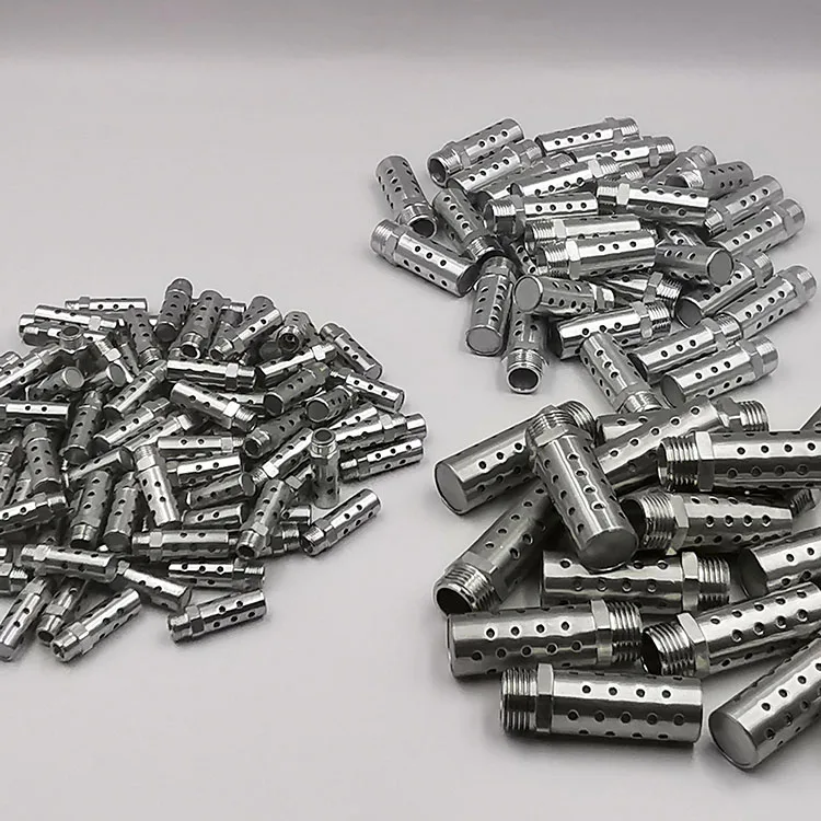 Пневматический воздушный глушитель из нержавеющей стали/Шумоподавитель