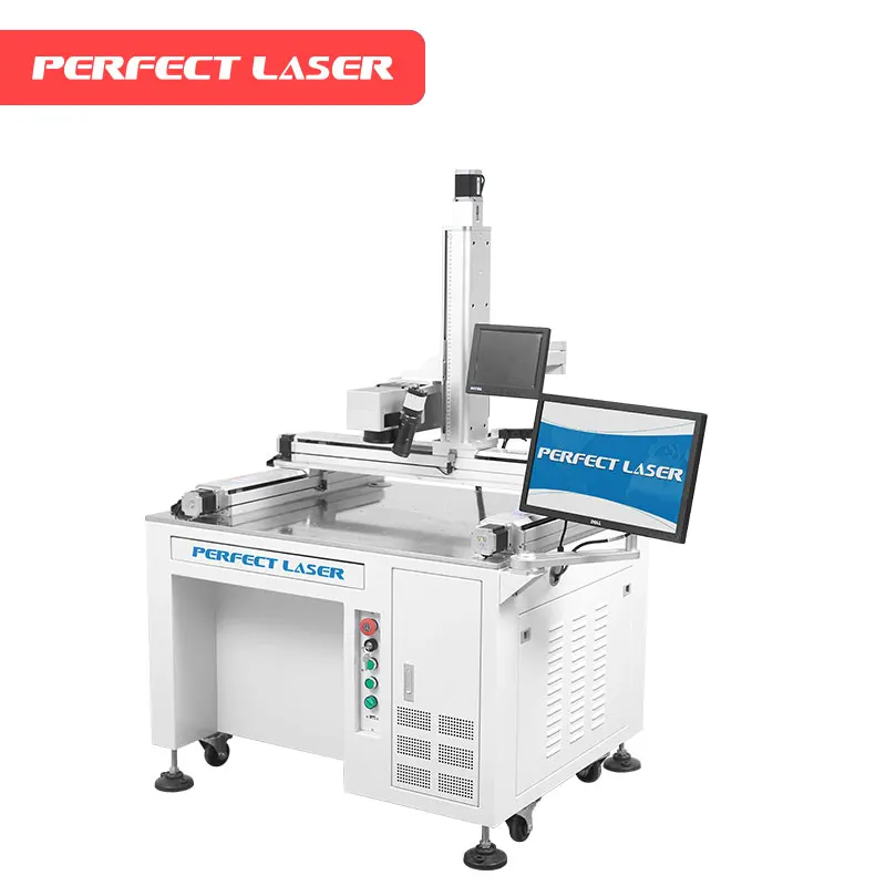 Perfect Laser -Gantry Type CCD Auto Position Fiber Laser Marking Machine 100W