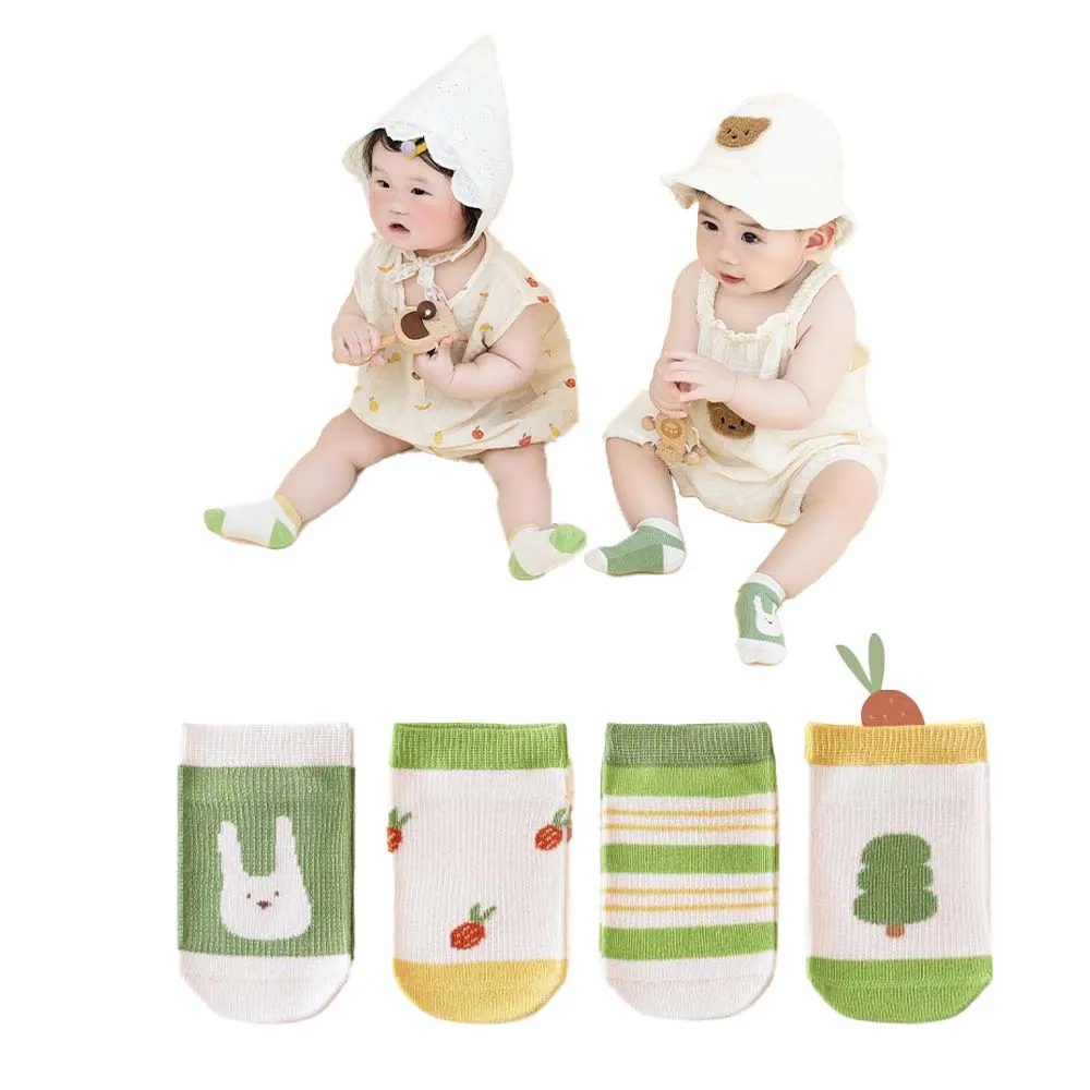 Summer Thin Baby Socks Mesh Cotton Infant Newborn Class A Boneless Kids Unisex Socks for Boys and Girls