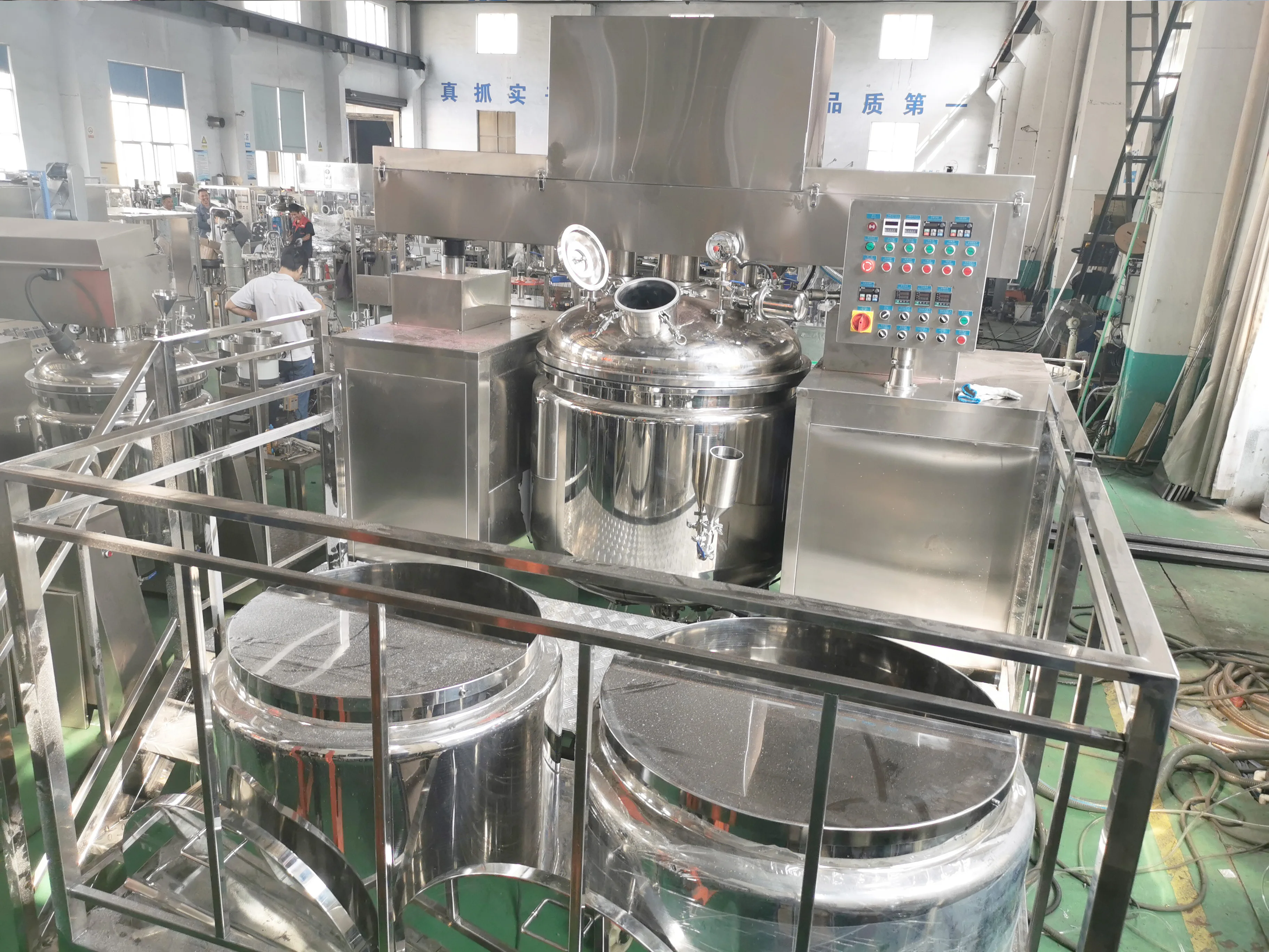 Industrial Blender Mixer Machine Tooth Paste Making Machine