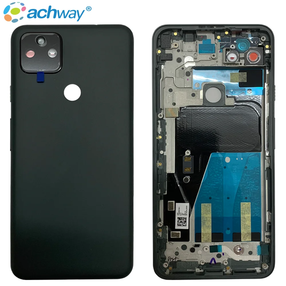 For Google Pixel 5A Back Battery Cover Rear Door Panel  Housing Case Replacement Part For Google Pixel 5A 5G Back Cover