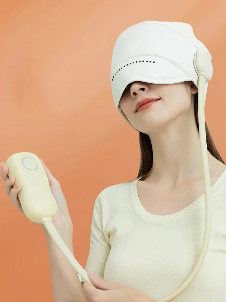 2024 Head And Eye Intagrated Massager Head Massage Tool Product 2 In 1 Head Eye Massager At Home