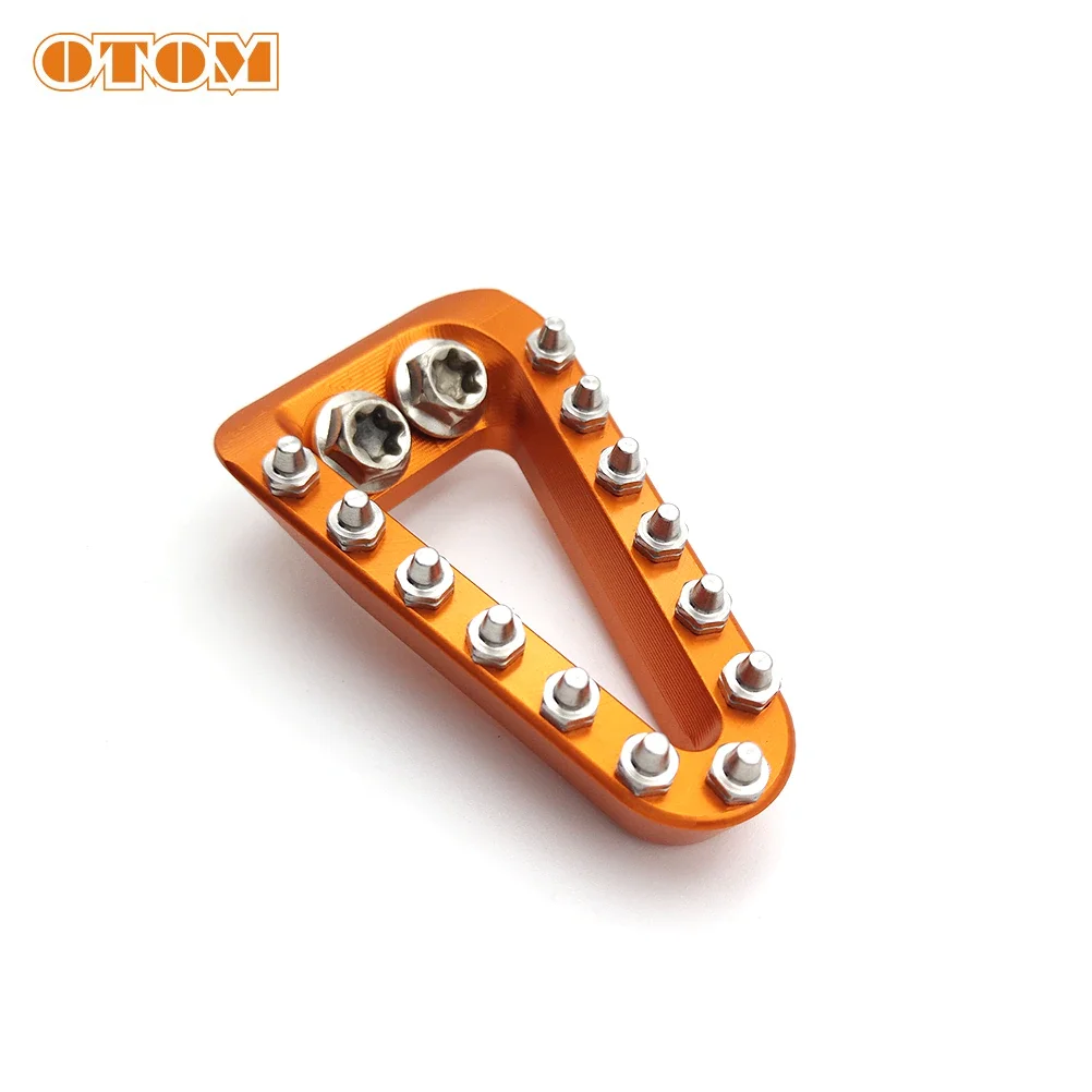 OTOM Motorcycle CNC Rear Brake Lever Step Pedal Plate For KTM EXC EXCF SX SXF XC XCF HUS QVARNA FC FE TC TX 125 250 350 450
