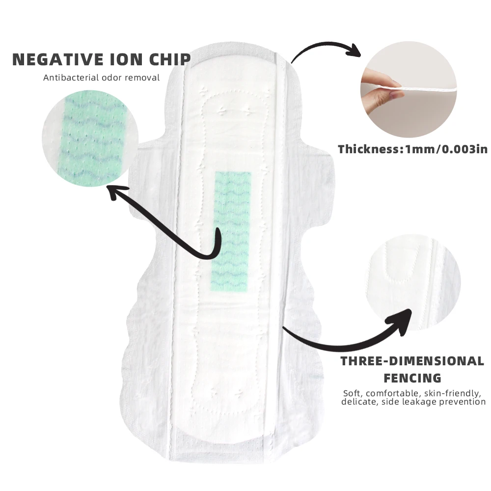 DH New Product Ideas Skin-Friendly Leak-Proof Feminine Hygiene Products
