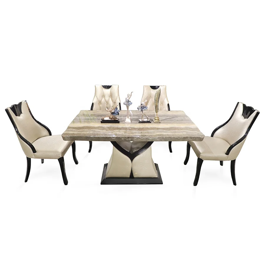 wooden dining table and chairs set luxury