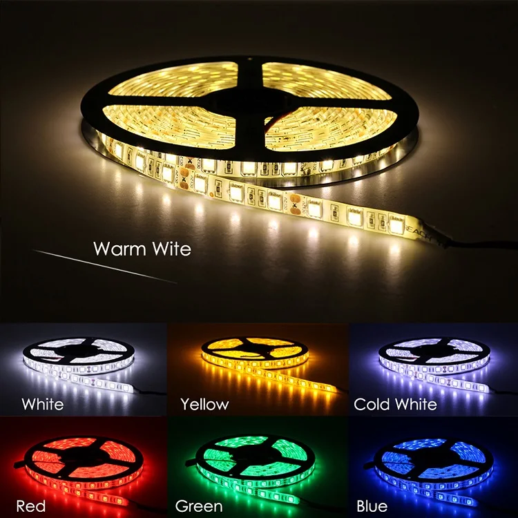 Умная Неоновая Гибкая наружная гибкая светодиодная лента 110 SMD 220 m RGB 5050 в 100