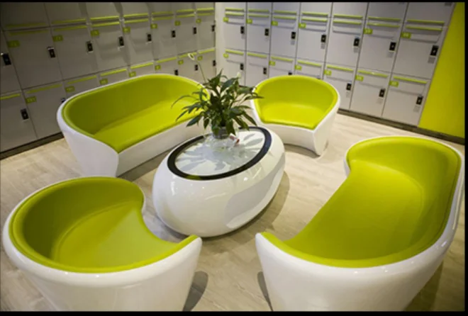 Customizable Seating Couch Grey Sectional Living Room Combination Leathaire Sofa Set 7 Seater Corner