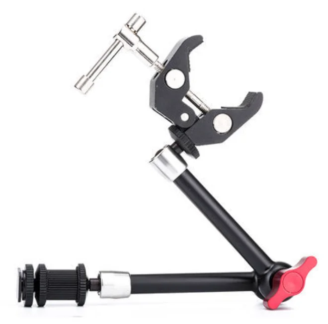 Good Quality Large Magic Arm Light Box LCD Screen Clip Fixing Bracket Metal Crab Claw Clamp