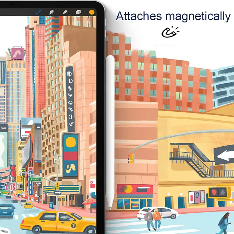 WIWU New Palm Rejection Active Metal High Sensitive Stylus Pen for iPad Pro 2020 Touch Screens